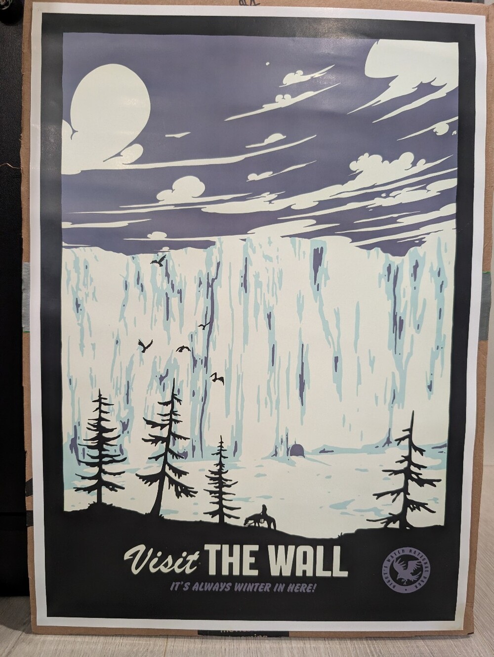 "Visit The Wall" - Game Of Thrones Print/Poster